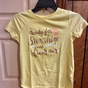 Cat & Jack Sunny Yellow Tee